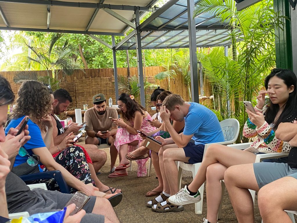 Participants in an Erasmus+ environmental education activity in Réunion